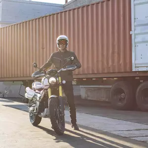 Spidi Originals Enduro hnědá textilní bunda na motorku M-7