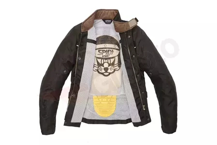 Spidi Originals Enduro giacca da moto marrone in tessuto L-4