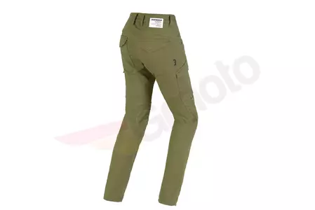 Spodnie motocyklowe jeansy damskie Spidi Pathfinder Lady zielone 30-2