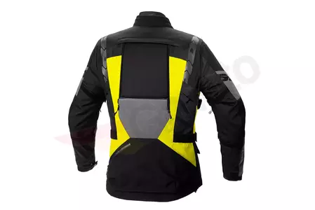 Spidi 4Season Evo fekete-szürke-fluo S textil motoros kabát-4