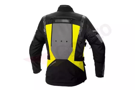 Spidi 4Season Evo textile motorbike jacket black-grey-fluo 4XL-2