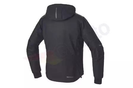 Spidi kapuca Armour H2Out tekstilna motoristična jakna črna M-2