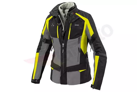Spidi 4Season Evo Lady black-grey-fluo M ženska tekstilna motoristična jakna-1