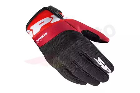 Spidi Flash-KP γάντια μοτοσικλέτας μαύρο-κόκκινο S-1