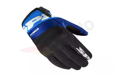Spidi Flash-KP motorhandschoenen zwart-blauw S-1