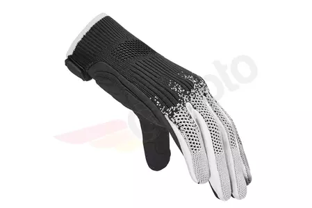 Rękawice motocyklowe Spidi X-Knit czarno-białe M-2