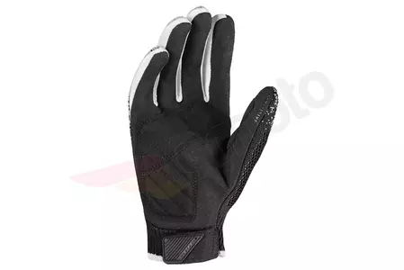 Gants de moto Spidi X-Knit noir et blanc M-3