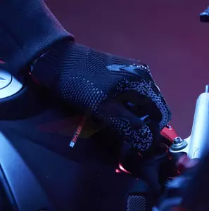 Rękawice motocyklowe Spidi X-Knit czarno-białe M-6
