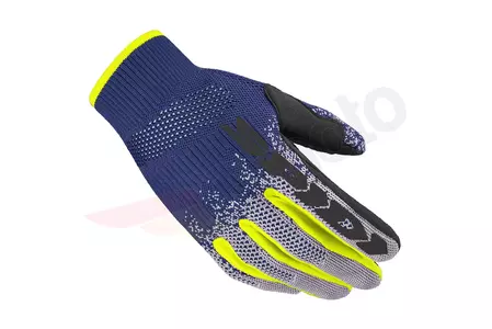 Rękawice motocyklowe Spidi X-Knit niebieskie-fluo M-1