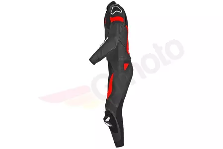 Spidi Laser Touring dvodijelno kožno motociklističko odijelo crno-crveno 48-3