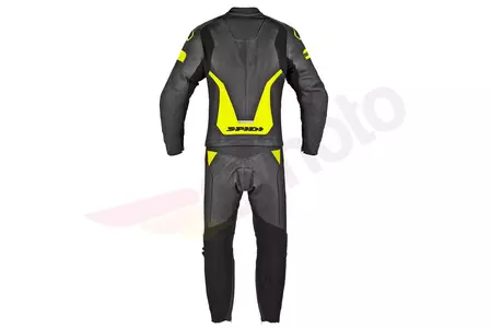 Dvodijelno kožno motociklističko odijelo Spidi Laser Touring crno-fluo 58-2