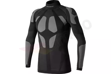 Thermoactief Spidi naadloos shirt zwart/grijs L/XL-1