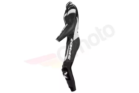 Tvådelad motorcykeldräkt i läder för kvinnor Spidi Laser Touring Lady svart och vit 42-3