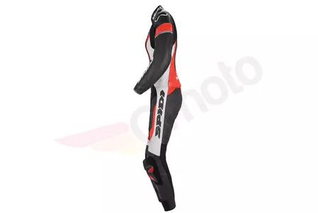 Spidi Laser Touring Дамски кожен костюм от две части за мотоциклет черен, бял и червен 40-3