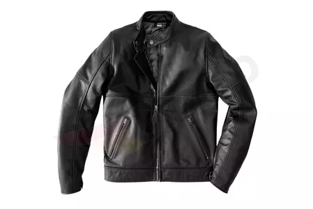 Spidi Mack chaqueta de moto de cuero negro 50-1
