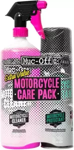 Kit de curățare pentru motociclete Muc-Off Cleaner + Protectant - 625