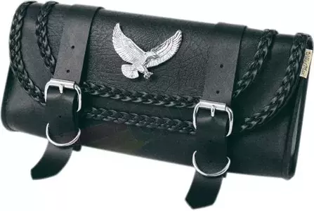 Kožený kufor na náradie Black Magic 30,5x12,5 cm Willie & Max Luggage - 58282-20