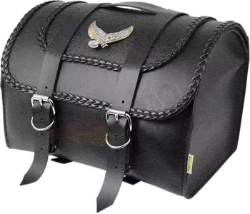 Kožený kufor Black Magic Max Pax 33x25,5 cm Willie & Max Luggage - 58509-20