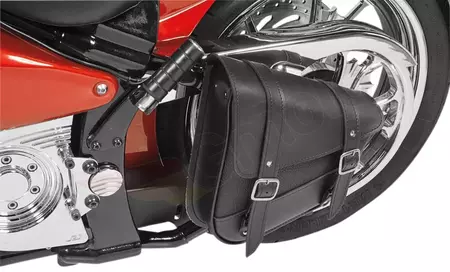 Willie & Max Luggage Seitentasche aus Leder 11,5x29 cm-2