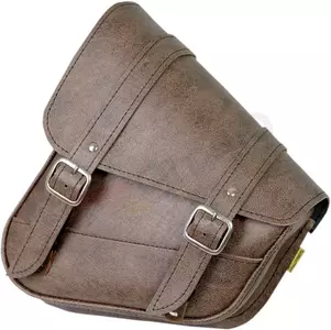 Bočná kožená taška hnedá 11,5x29 cm Willie & Max Luggage - 59777-00