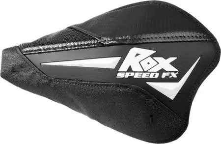 Protectores de mão Flex Tec Rox Speed FX preto e branco-1