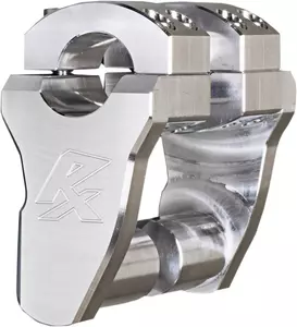 Guiador giratório de alumínio prateado "Patriot" Rox Speed FX - 4R-P2RX-M