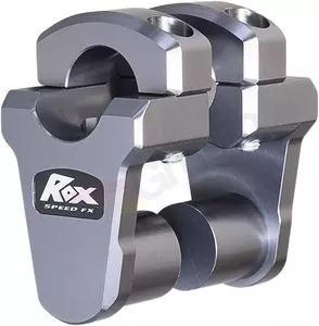 Podwyższenie kierownicy aluminiowe szary Rox Speed FX - 1R-P2PPG