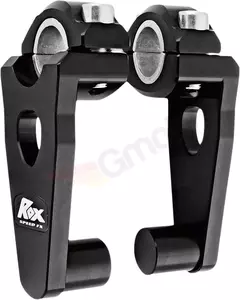 Hliníkový stúpač riadidiel čierny Rox Speed FX - 1R-P3SEK