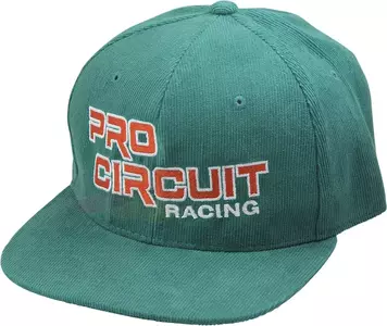 Gorra de béisbol verde Pro Circuit-1