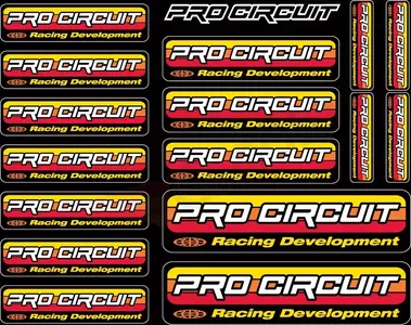 Zestaw naklejek Pro Circuit-3