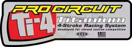 Naklejka Pro Circuit logo Ti-4-1