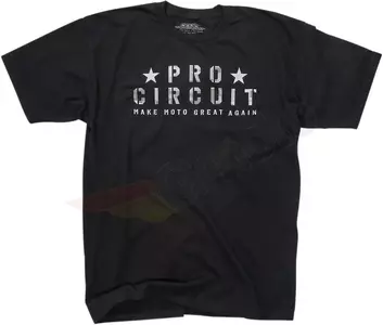 T-shirt preta Pro Circuit XL - 6411810-40