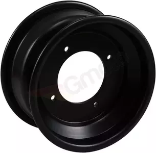 Cerchio anteriore in alluminio laminato Ams 10x5 4x156 nero - 261RL105156B3 