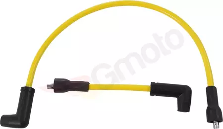 Fajka zapłonowa + przewód wysokiego napięcia rdzeń ze stali nierdzewnej 8,8mm Accel żółty - 172072