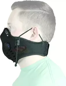 ATV-TEK masque anti-poussière en néoprène noir - EDMBLK 