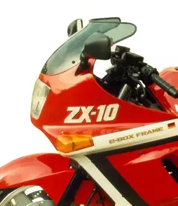 Motorcykelforrude MRA Kawasaki ZX 10 til 2003 type S sort - 4025066016297