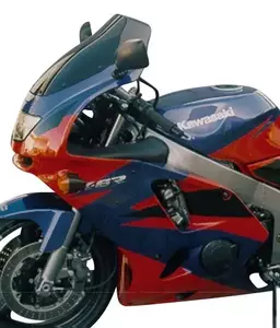 Parbriz pentru motociclete MRA Kawasaki ZX-6R 95-97 tip T negru - 4025066047642