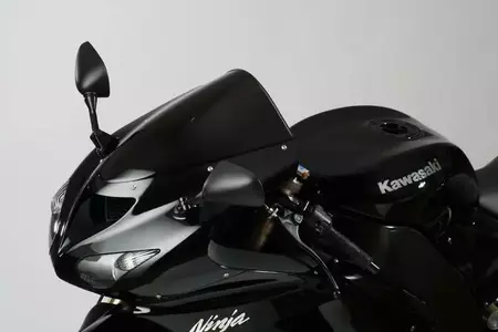 Čelní sklo motocyklu MRA Kawasaki ZX 636 ZX-6R 05-08 ZX-10R 06-07 typ O černé - 4025066095360