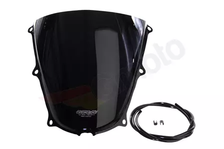 MRA motorkerékpár szélvédő Honda CBR 600RR 05-06 típus O fekete - 4025066098545