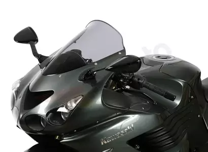 MRA motociklo priekinis stiklas Kawasaki ZZR 1400 06-16 tipas S skaidrus - 4025066106554
