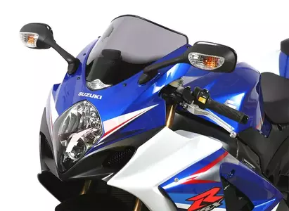 Čelní sklo motocyklu MRA Suzuki GSX-R 1000 07-08 typ O černé - 4025066112333