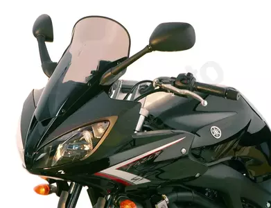 Vjetrobransko staklo motocikla MRA Yamaha FZ 600 Fazer 07-10 tip T, crno - 4025066115792