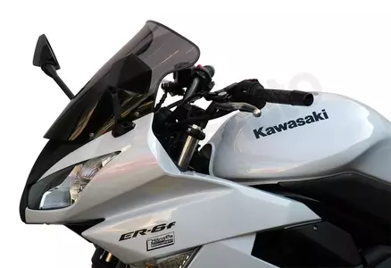 Motociklo priekinis stiklas MRA Kawasaki ER-6F 09-11 tipas O skaidrus - 4025066121168