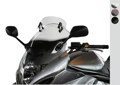 Para-brisas MRA para motociclos Suzuki GSF 650S 09-15 tipo T colorido - 4025066121687