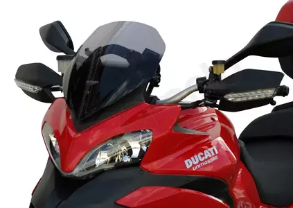 MRA motociklo priekinis stiklas Ducati Multistrada 1200 10-12 T tipo tamsintas-2