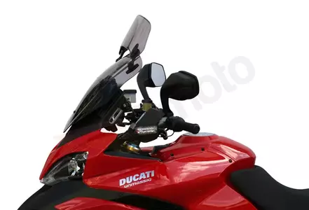 MRA čelní sklo na motocykl Ducati Multistrada 1200 10-12 typ XCT transparentní-2