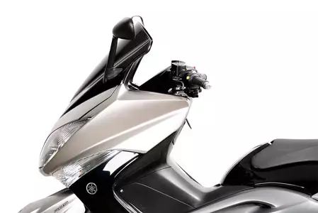 MRA vetrobransko steklo za motorno kolo Yamaha T-Max 500 08-11 tip RM črno-3