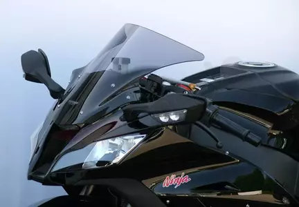 MRA čelné sklo na motorku Kawasaki ZX-10R 11-15 typ O čierne - 4025066128815