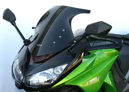 MRA motocikla vējstikls Kawasaki Z 1000 11-19 tips O melns - 4025066130344