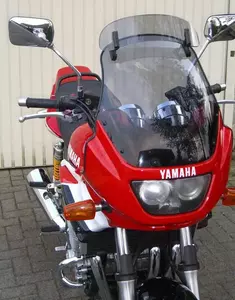 MRA moottoripyörän tuulilasi Yamaha XJR 1200 97-01 tyyppi VT läpinäkyvä - 4025066131044